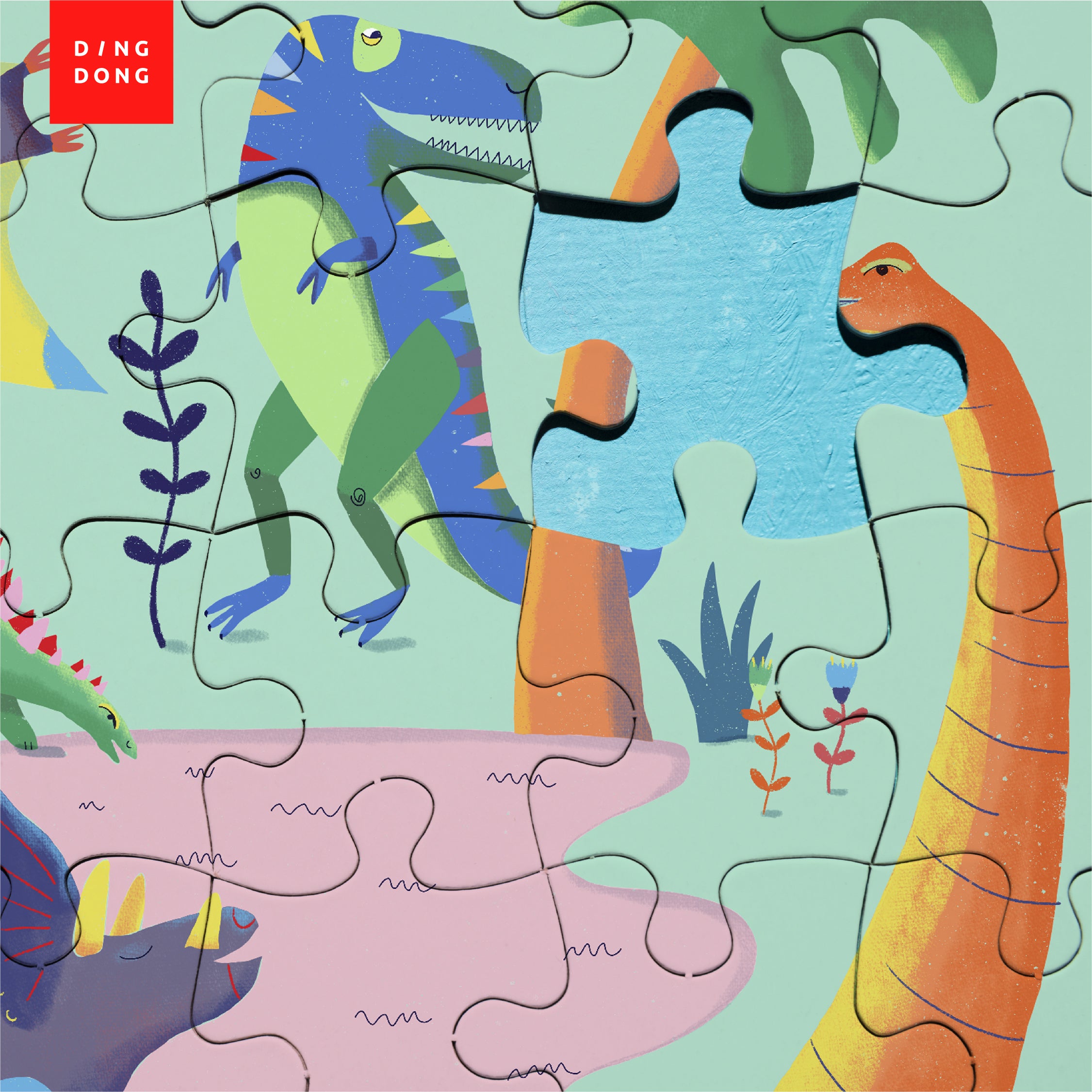 Puzzle Dinosaurios