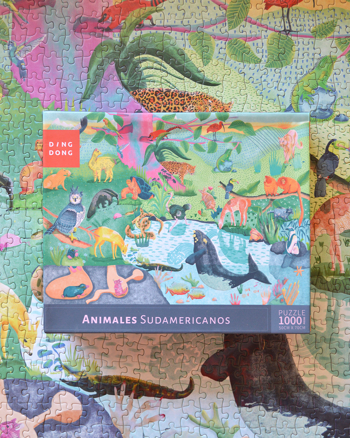 Puzzle Animales Sudamericanos