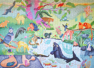 Puzzle Animales Sudamericanos